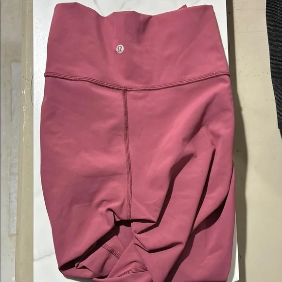 lululemon athletica Pink / maroon Leggings size 12 - Picture 2 of 4